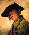 A Young Man in a Hat by Jean Baptiste Greuze